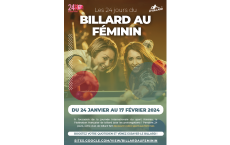 Billard au Féminin